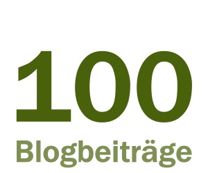 100 Blogbeiträge auf Marketing im Business, Statistiken