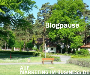 Blogpause, Reha
